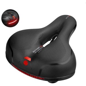 LEVIT BIKES | Ergonomisch Fietszadel met schuimvulling en licht - Universeel