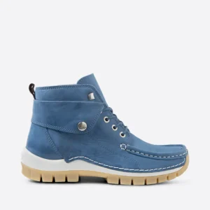 Jump Summer – blauw effectleer