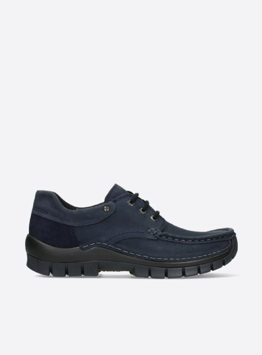 Fly – blauw nubuck